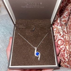 Jared Sapphire Diamond Necklace / negotiable